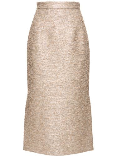 Ariceli Jacquard Tweed Midi Skirt - EMILIA WICKSTEAD - Modalova