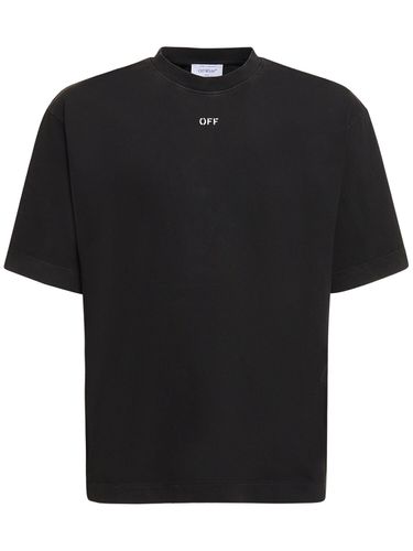 Skate Cotton T-shirt - OFF-WHITE - Modalova