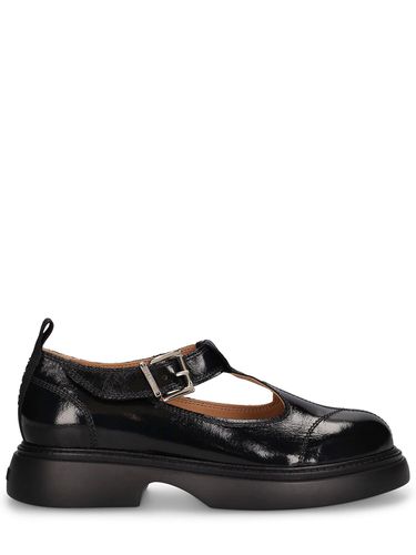 Mm Everyday T-bar Loafers - GANNI - Modalova