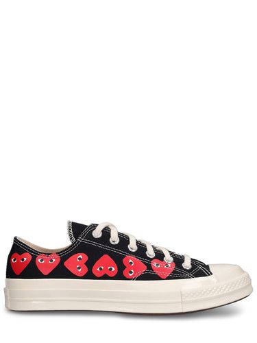 Converse Canvas Low Top Sneakers - COMME DES GARÇONS PLAY - Modalova