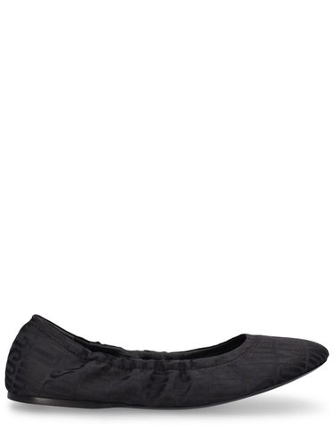 Mm Hohe Jacquardballerinas Mit Logo - MOSCHINO - Modalova