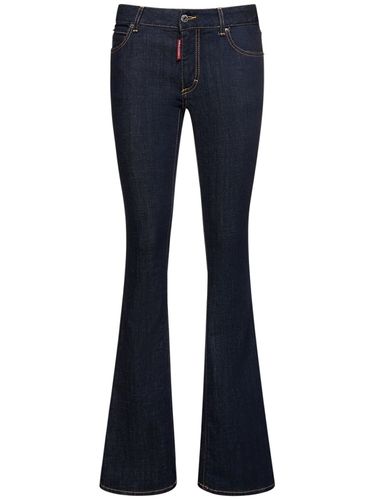 Denim Mid-rise Flared Jeans - DSQUARED2 - Modalova