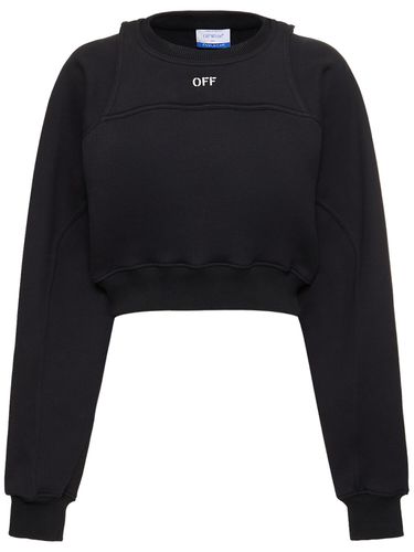 Logo Crewneck Sweater - OFF-WHITE - Modalova