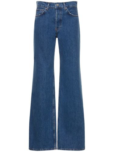 Hugh Cotton Denim Straight Jeans - ANINE BING - Modalova