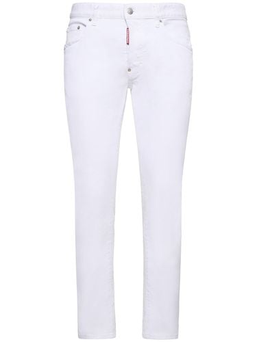 Skater Bull Cotton Denim Jeans - DSQUARED2 - Modalova