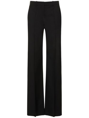 Wool & Mohair High Waist Wide Pants - VALENTINO - Modalova