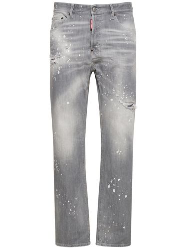 Jeans 642 In Denim Di Cotone Stretch - DSQUARED2 - Modalova