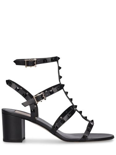 Sandalias Rockstud De Piel 60mm - VALENTINO GARAVANI - Modalova