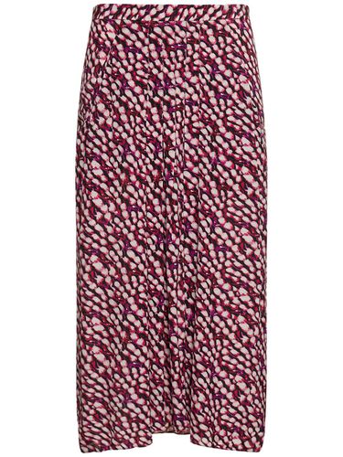 Eolia Printed Viscose Long Skirt - MARANT ETOILE - Modalova