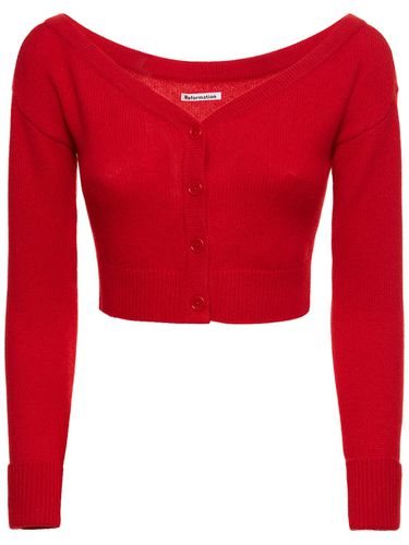 Millie Cashmere Off-he-shoulder Cardigan - REFORMATION - Modalova