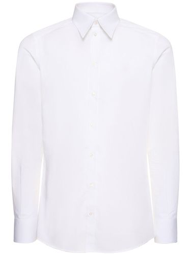 Poplin Classic Shirt - DOLCE & GABBANA - Modalova