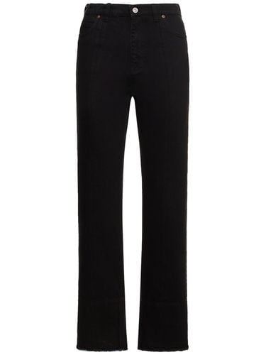 High-waist Tapered Crop Jeans - VICTORIA BECKHAM - Modalova