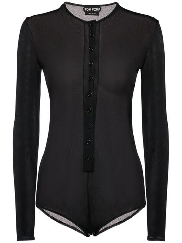 Slinky Viscose Jersey Bodysuit - TOM FORD - Modalova