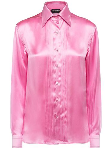 Fluid Charmeuse Silk Shirt - TOM FORD - Modalova