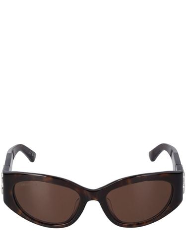 Bb0324sk Bossy Acetate Sunglasses - BALENCIAGA - Modalova