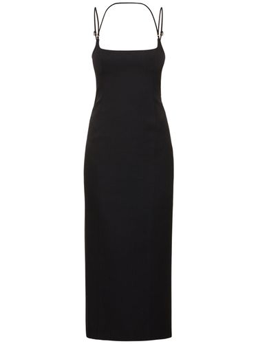 Gabardine Midi Dress - THE ATTICO - Modalova