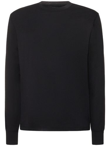 Lyocell & Cotton Crewneck T-shirt - TOM FORD - Modalova