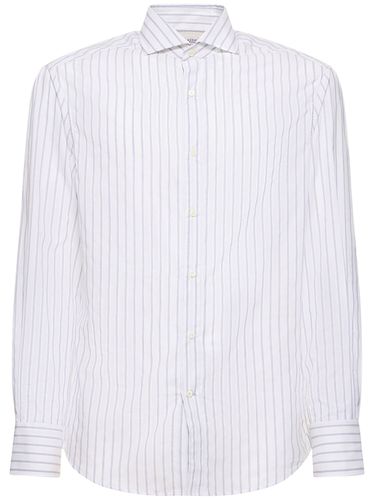 Striped Oxford Shirt - BRUNELLO CUCINELLI - Modalova