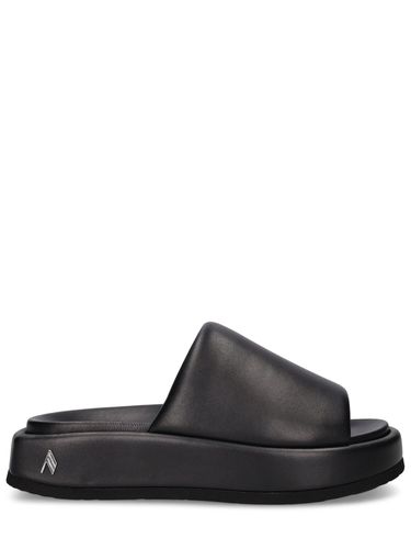 Mm Mia Leather Slides - THE ATTICO - Modalova