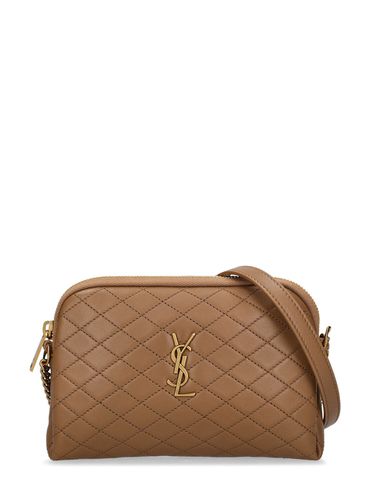 Bolso De Hombro Mini Gaby De Piel Pespunteada - SAINT LAURENT - Modalova