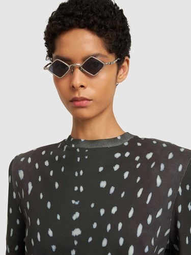 Z14 Squared Metal Sunglasses - KUBORAUM BERLIN - Modalova