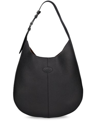 Small Di Hobo Leather Shoulder Bag - TOD'S - Modalova