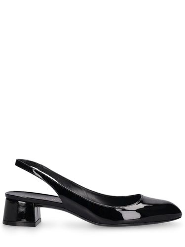 Mm Vivienne Patent Leather Slingbacks - STUART WEITZMAN - Modalova