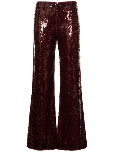 Sequined Low Waisted Pants - ROTATE - Modalova