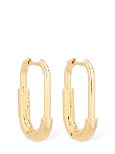 Large Staple Hoop Earrings - OTIUMBERG - Modalova