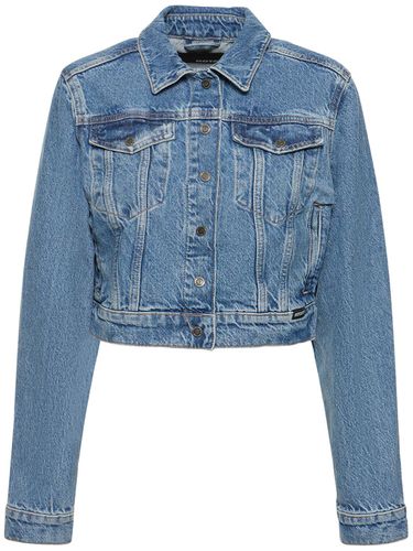 Oversize Cotton Denim Jacket - ROTATE - Modalova