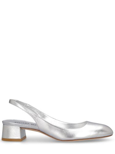 Mm Vivienne Metallic Leather Heels - STUART WEITZMAN - Modalova