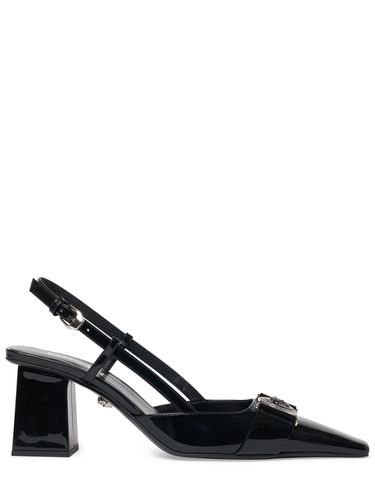 Mm Patent Leather Slingback Pumps - VERSACE - Modalova