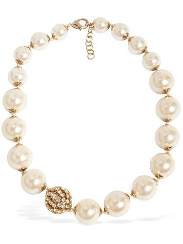 Bucaneve Imitation Pearl Collar Necklace - ROSANTICA - Modalova