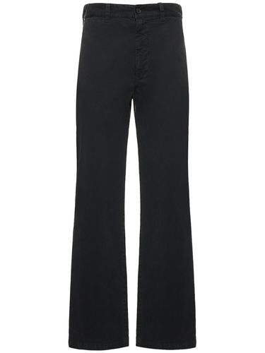 Pantaloni Boyfriend Fit Eliot In Cotone - NILI LOTAN - Modalova