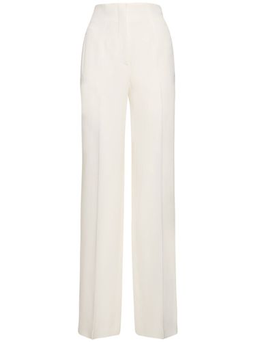 High Rise Envers Satin Wide Pants - ALBERTA FERRETTI - Modalova