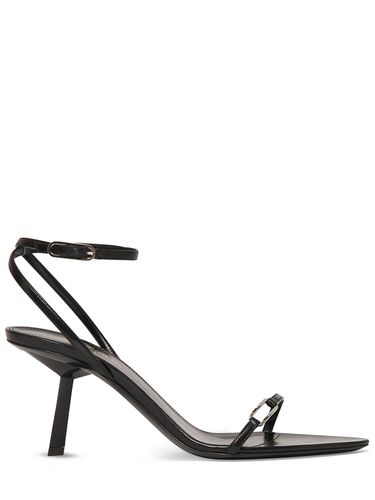 Mm Kitty Leather Sandals - SAINT LAURENT - Modalova