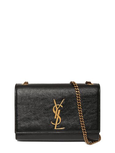 Small Kate Leather Shoulder Bag - SAINT LAURENT - Modalova