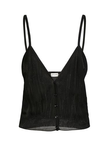 Viscose Top - SAINT LAURENT - Modalova