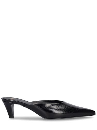 Mm The Patent Leather Mule Pumps - TOTEME - Modalova