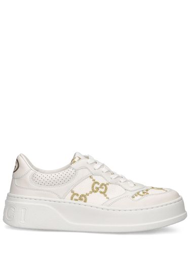 Sneakers De Piel 50mm - GUCCI - Modalova