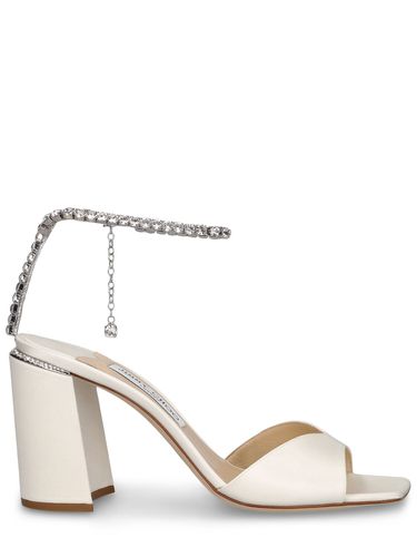 Mm Saeda Satin Sandals - JIMMY CHOO - Modalova