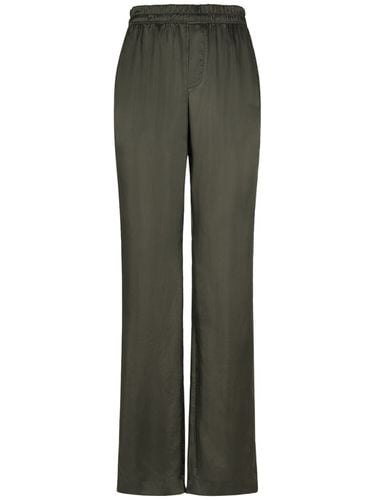 Twill Jogging Pants - SAINT LAURENT - Modalova