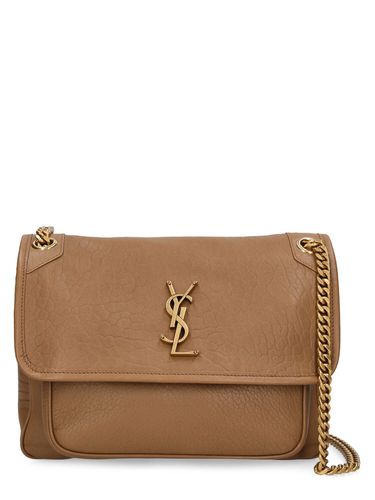 Medium Niki Leather Shoulder Bag - SAINT LAURENT - Modalova