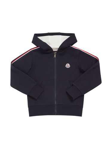 Sudadera De Algodón Con Cremallera - MONCLER - Modalova