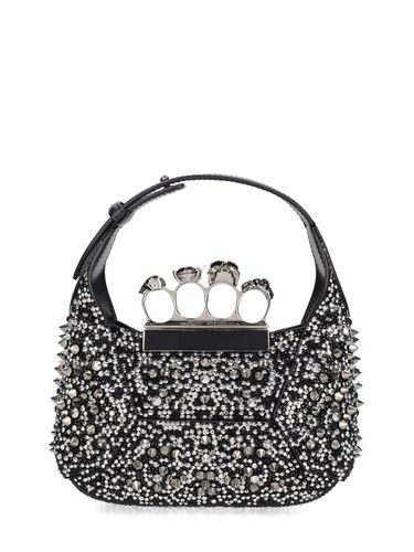 Borsa Mini Hobo The Jewelled / Decorazioni - ALEXANDER MCQUEEN - Modalova