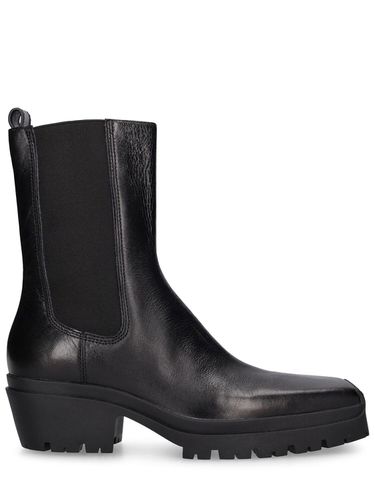 Mm Terrain Crackled Leather Ankle Boot - ALEXANDER WANG - Modalova