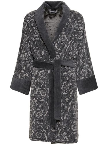 Barocco Bathrobe - VERSACE - Modalova