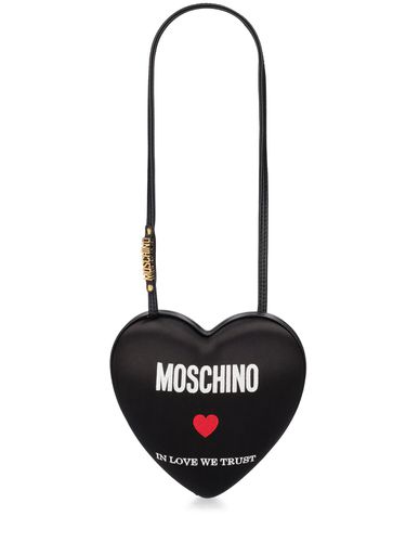 Heartbeat Satin Bag - MOSCHINO - Modalova