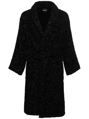 Barocco Bathrobe - VERSACE - Modalova