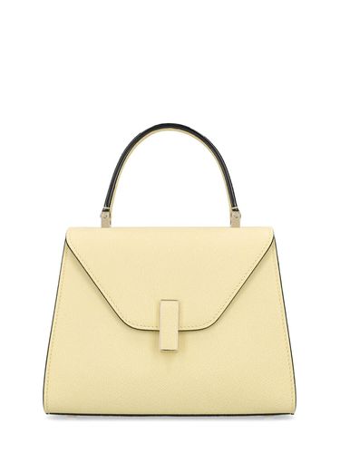 Mini Iside Grained Leather Bag - VALEXTRA - Modalova